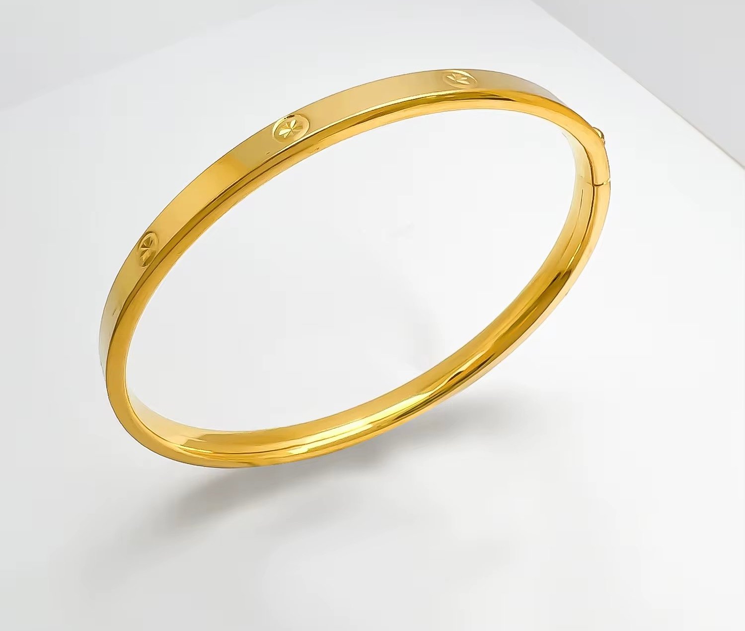 18k Pure Gold Bracelet 18k Jewlery Real Love Bangle 18k Solid Gold Bracelet 18k Bangles Couple Bracelet 18k Real Gold Jewelry