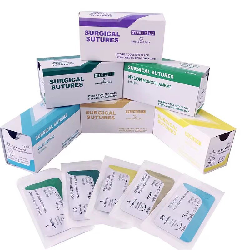 Absorbable surgical sutures