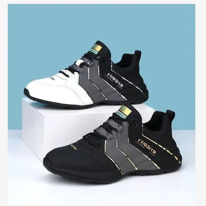 Waterproof Anti slip modern leather surface shoes