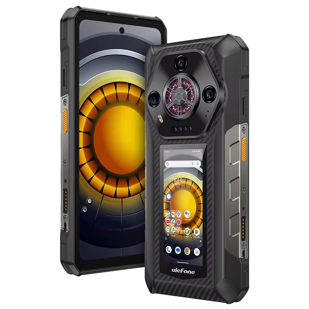 Ulefone Armor 30 Pro 5G Dual Display Rugged Phone 16 512GB Android 14 12800mAh NFC Night Vision Main 50MP Mobile Phone Ulefone