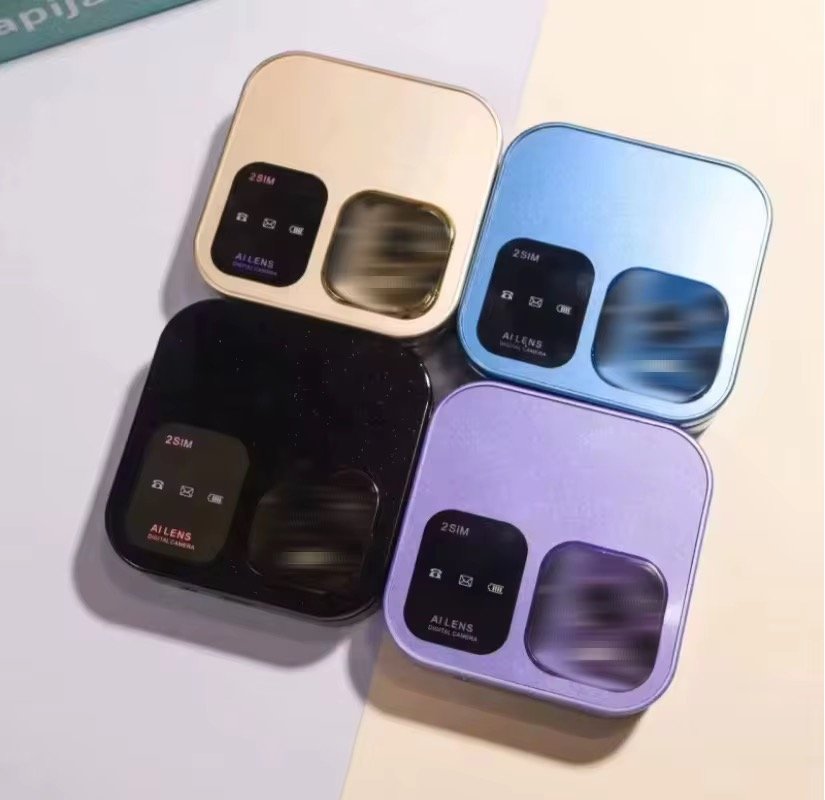 super• RTS Cheap Flip Mini Mobile Phone Mini Porket Phone Tiny Keypad Cellphone 116 PRO Button Elderly 2g Phone Feature