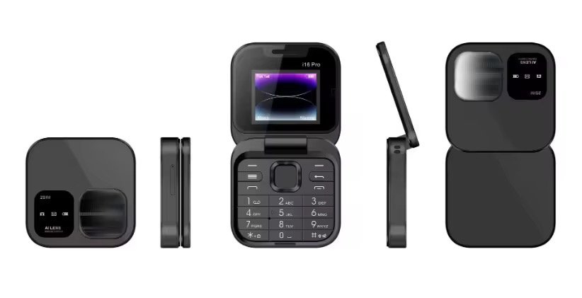 super• RTS Cheap Flip Mini Mobile Phone Mini Porket Phone Tiny Keypad Cellphone 116 PRO Button Elderly 2g Phone Feature