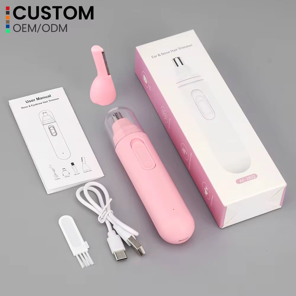 2025 New Gadgets USB Powered Plastic Hair Removal Appliances Eyebrow Trimmer For Women For Household Use hair trimmer