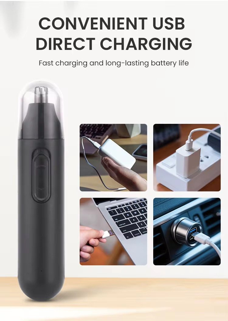 2025 New Gadgets USB Powered Plastic Hair Removal Appliances Eyebrow Trimmer For Women For Household Use hair trimmer