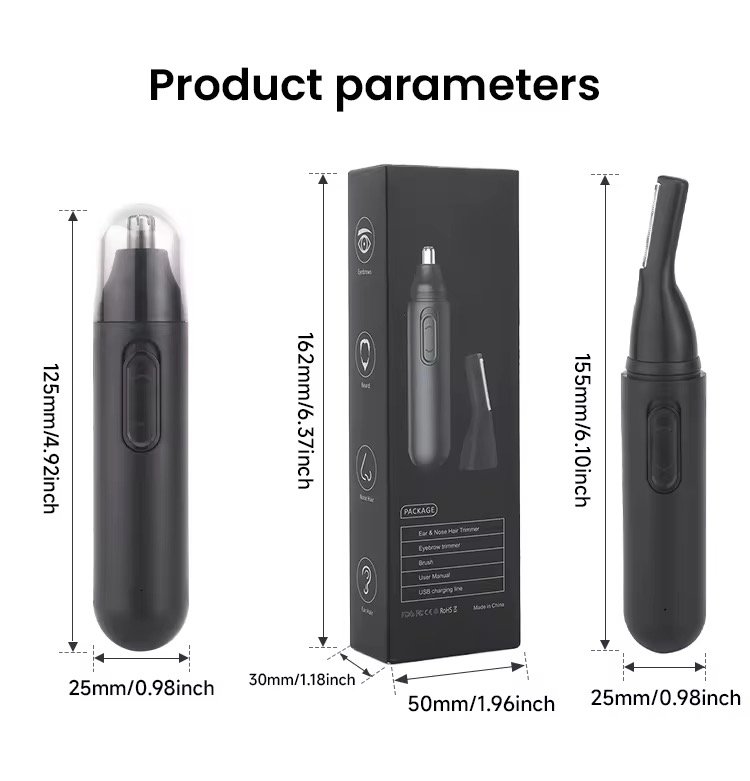 2025 New Gadgets USB Powered Plastic Hair Removal Appliances Eyebrow Trimmer For Women For Household Use hair trimmer