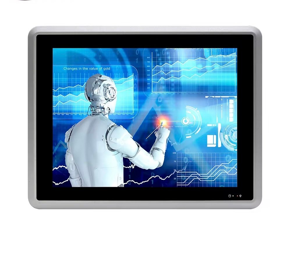 10.4 Inch Intel J6412 7 8 10th Industrial Embedded Computer 2 LAN 6 COM Capacitive Touch Screen Fanless IPC Industrial Panel Pc