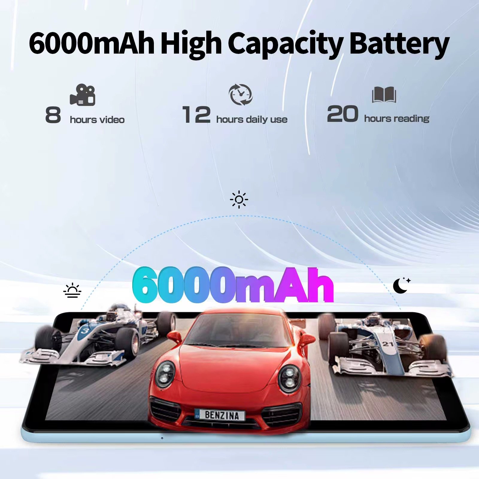 Wholesale OEM New 10 Inch Android 14.0 Tablet 1280*800FHD Big Screen Octa Core RAM 8GB Tablet PC