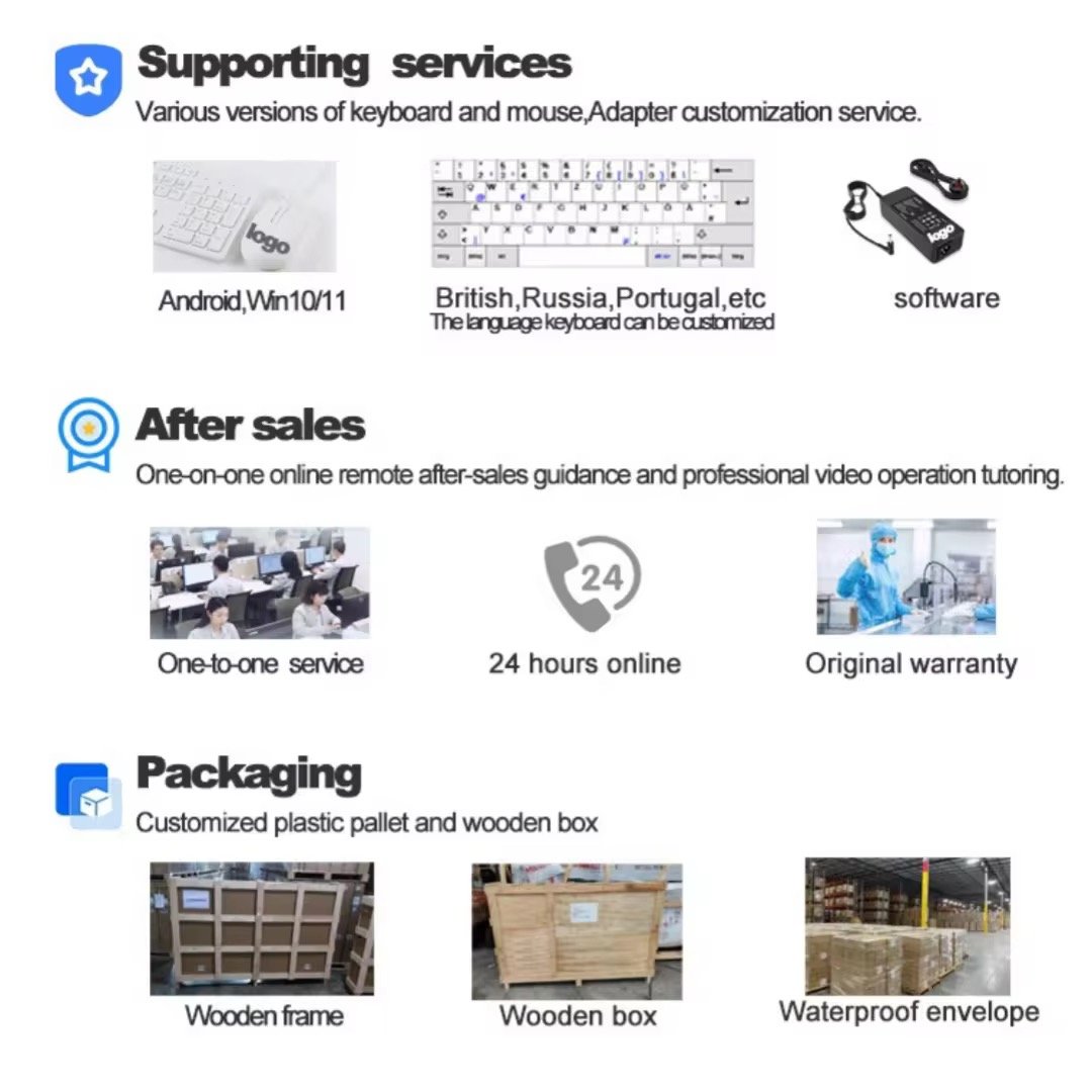 2025 White Label Wholesale 15.6 Inch Double Monitor Intel N100 RGB Dual Screen 16GB 32GB RAM 500GB Touch Office Business Laptop