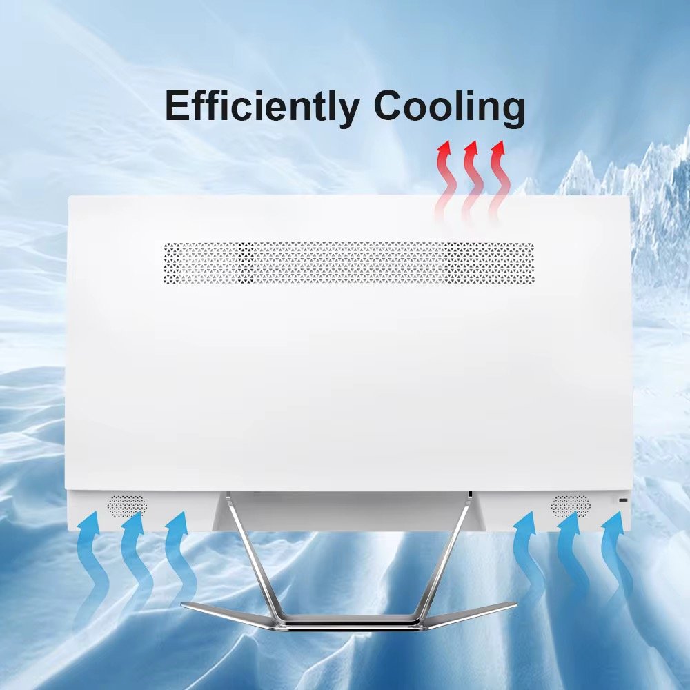 23.8" LED AIO PC Core 13 15 17 AlO Monoblock Business Gaming Barebone Computer All in One PC Desktop SSD Computers