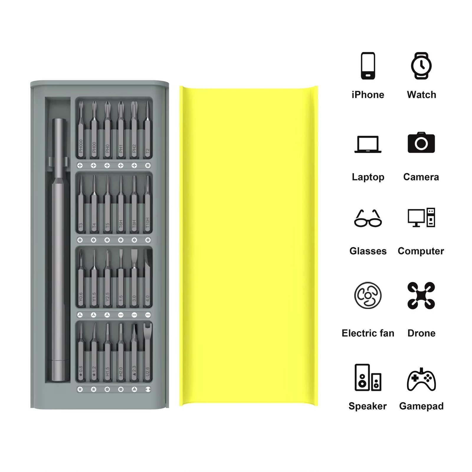 24 25 in 1 Precision Screwdriver Set Sturdy Screwdriver Sets for Mobile Phone Laptop Pr