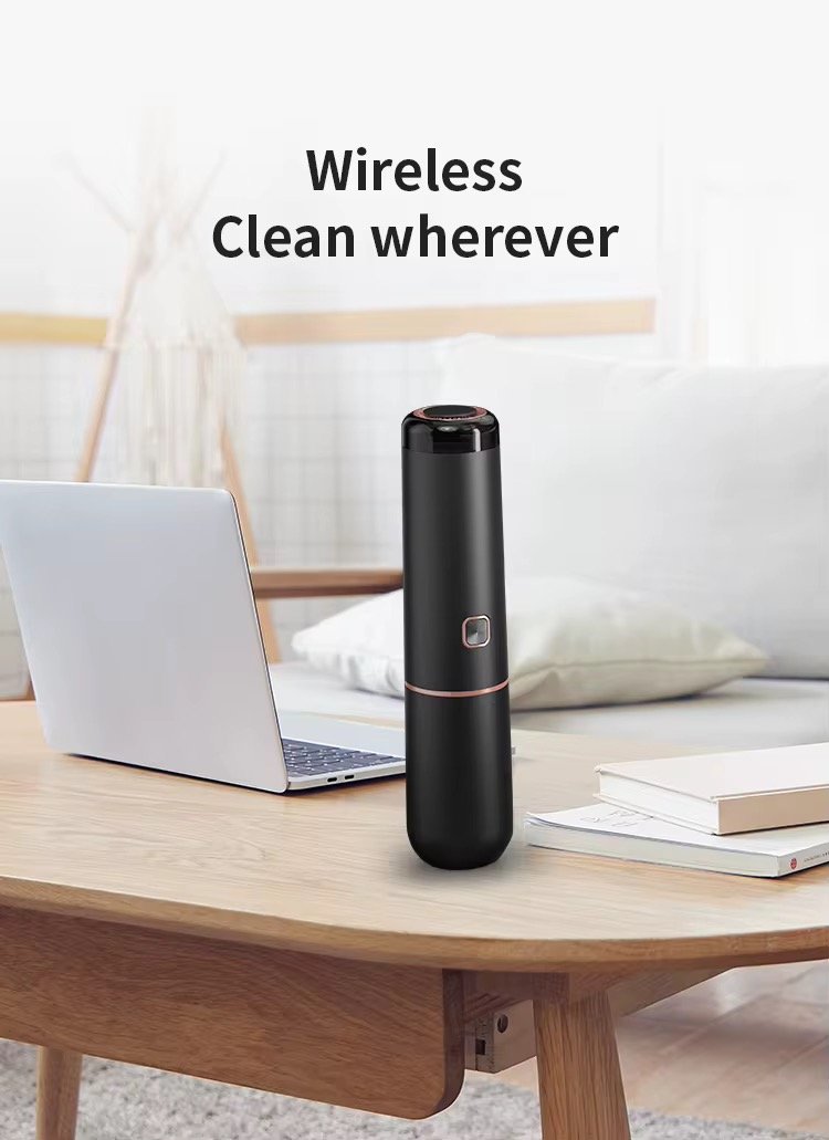 2022 New Design Portable Handheld Vacuum Cleaner For Home Wireless Mini Dust Catcher Strong Cyclone Suction