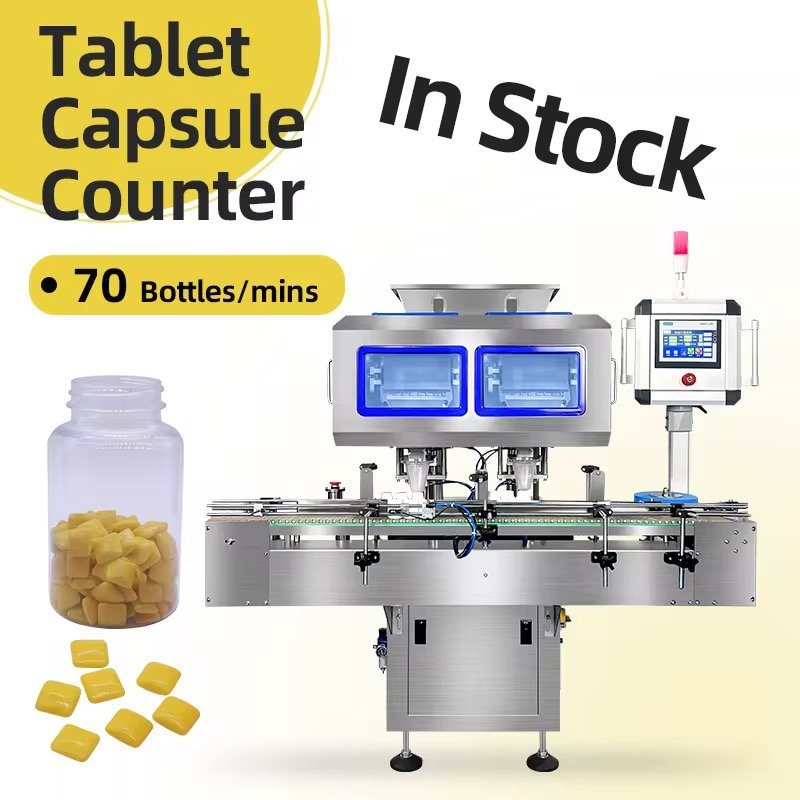Top Selling Industrial Machine Capsule Counter Machine Full Automatic Capsule Tablet Counting