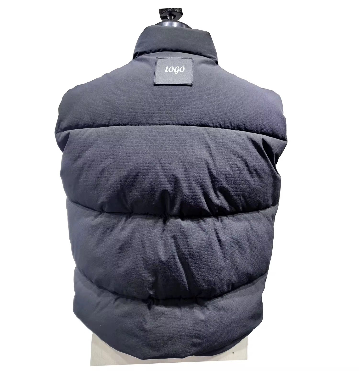 Spot Product Custom Mens Suit Utility Vest Fashion In Waterproof And Two Piece Puffer Cargo Vest Set Men With Strap