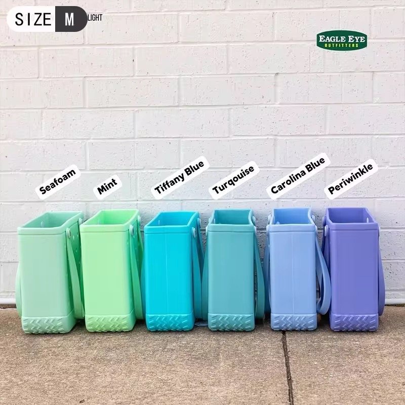 2024 New Product Hand Tote Simply Southern Eva Beach Bag EVA Beach Hand Bag High Quality Silicone Large Beach Bag