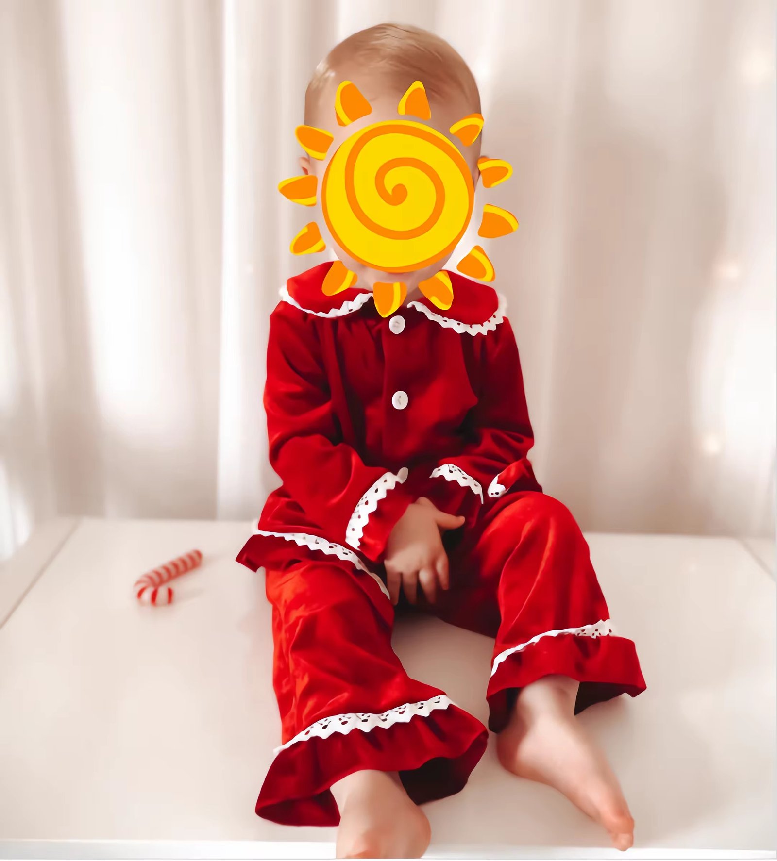 Wholesale Velvet Family Matching Pajama Set Family Matching Outfit Red Velvet Kids Luxury Pyjamas Set