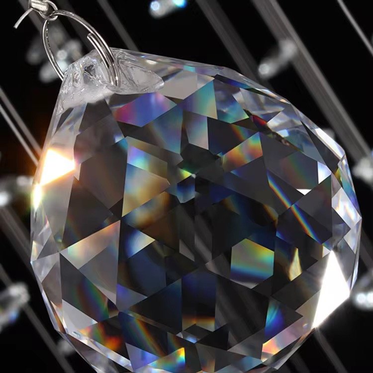 Wholesale Indoor Villa Project Large Home Wedding Decoration Light Led Ball Crystal Chandelier