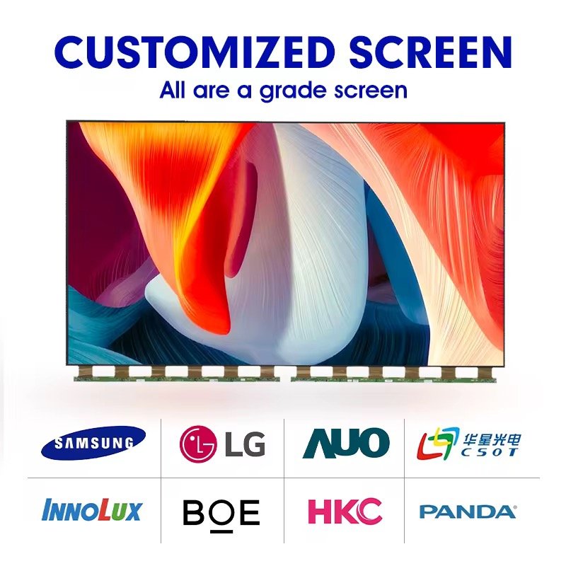 45 4K LED Android Smart TV China Hot Sale 32 40 42 50 65 75 Inch Flat Screen HD LED TV LCD 32 50 55 Inch Television Black OEM Hotel