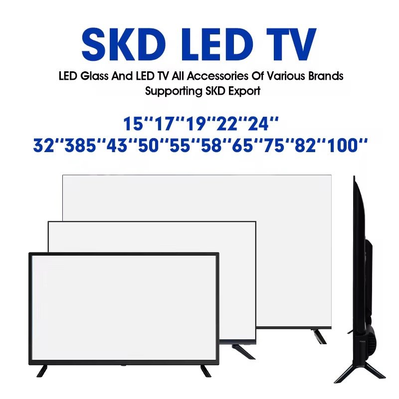 45 4K LED Android Smart TV China Hot Sale 32 40 42 50 65 75 Inch Flat Screen HD LED TV LCD 32 50 55 Inch Television Black OEM Hotel