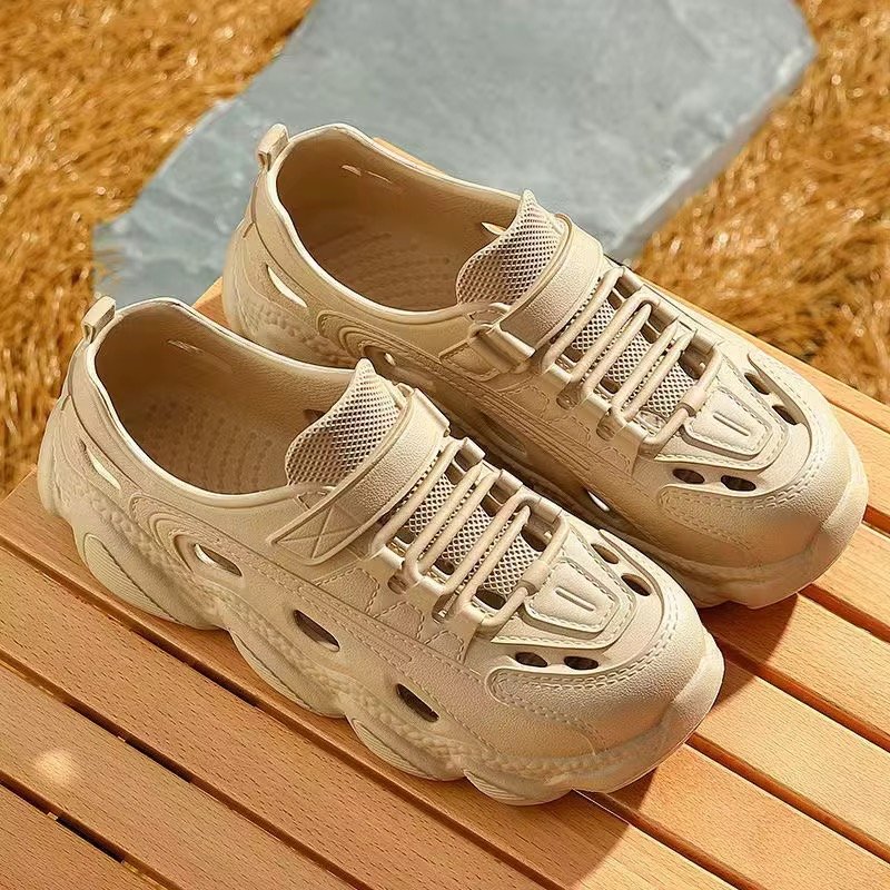 2025 Custom Men's & Women's Slip-On EVA Beach Sports Slippers Quick-Drying Summer Breathable Anti-Slip Mesh Soft Winter Features