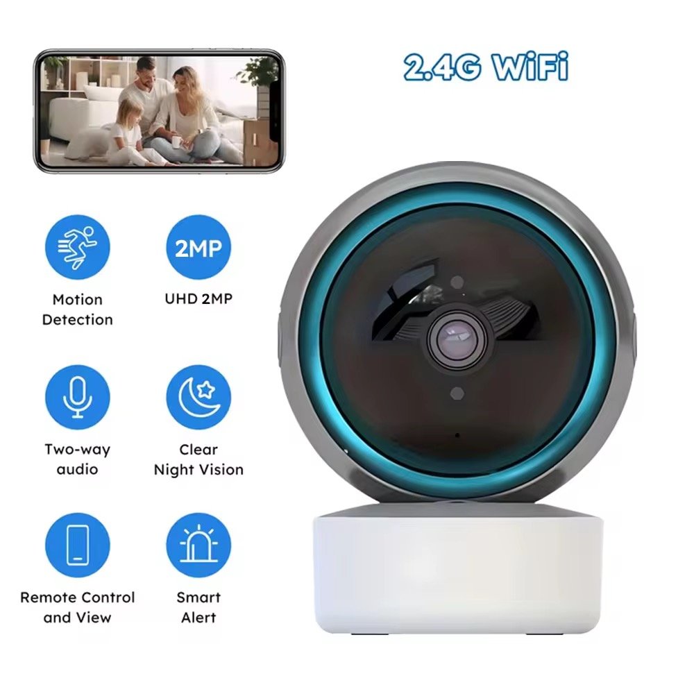 2MP HD IP Wireless Smart Home Mini Network Camera Motion Detection Indoor Cctv Camera Security Camera
