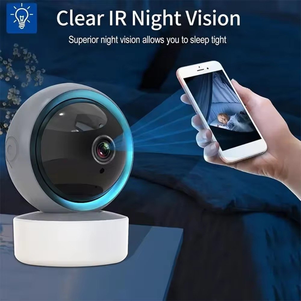 2MP HD IP Wireless Smart Home Mini Network Camera Motion Detection Indoor Cctv Camera Security Camera