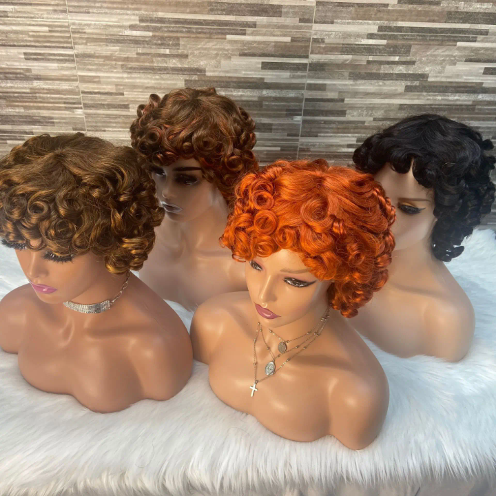 13*4 full frontal lace pixie wig