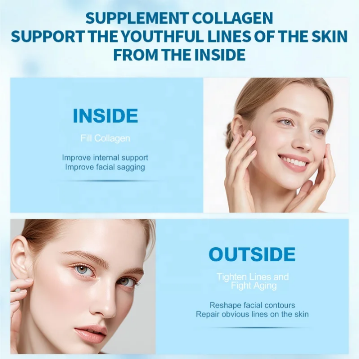 Aesthany collagen hyaluronic acid serum 30ml hydrating firming brightening anti aging