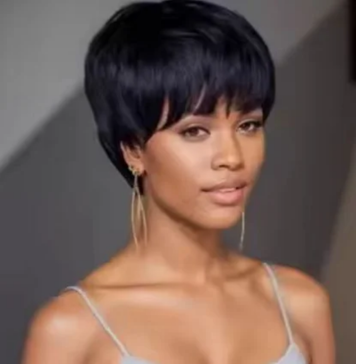 13x4 HD transparent face frontal curly  wig natural 100% black high quality