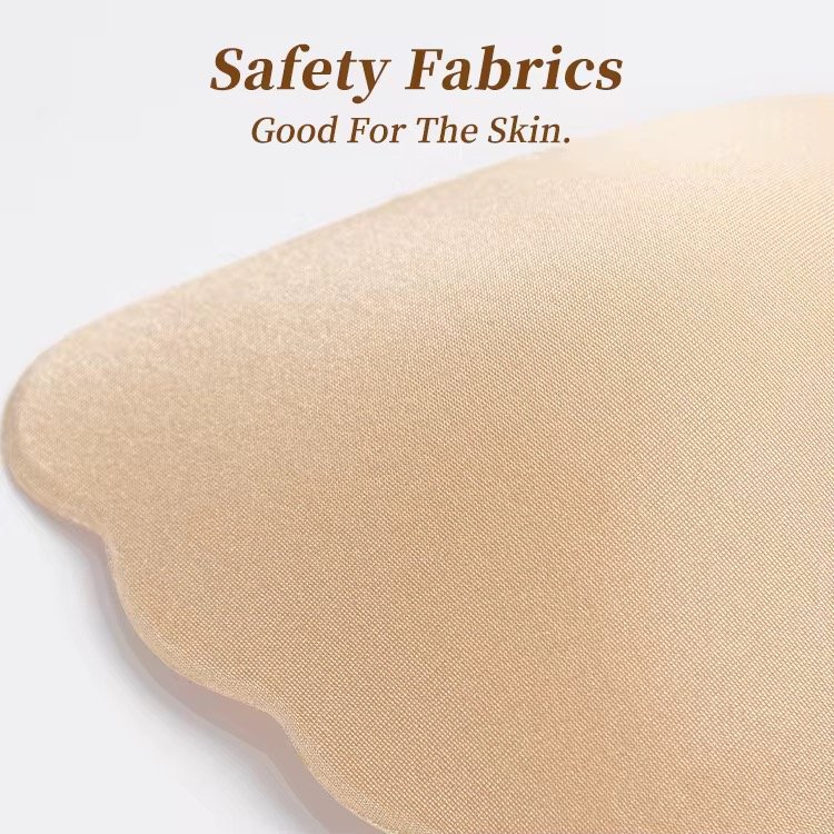 Super Sticky Self-Adhesive Push-up Bra Invisible Backless Breast Lift Deep V-shaped Cleavage Sexy Reusable Strapless Bra Gather