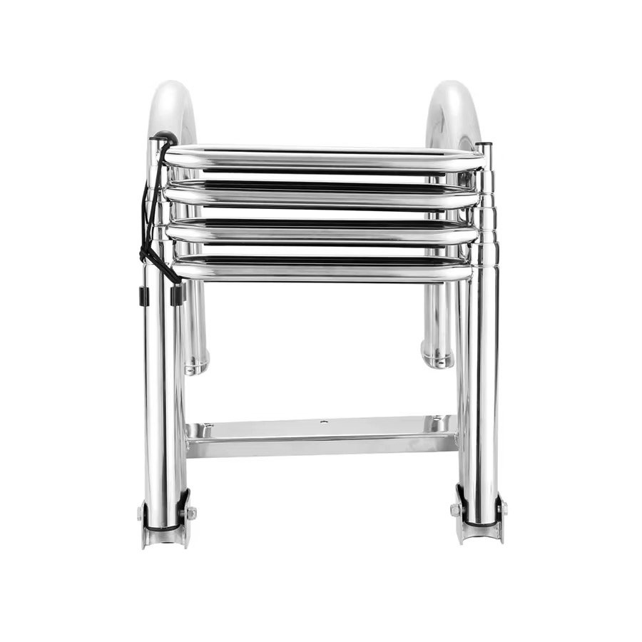 Alastin Telescopic Ladder Stainless Steel Step Ladder Folding Boat Ladder Aluminium ladder
