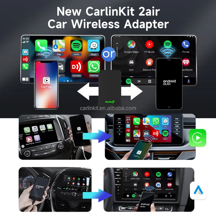 Android auto carplay wireless adapter Ai box play device motorcycle