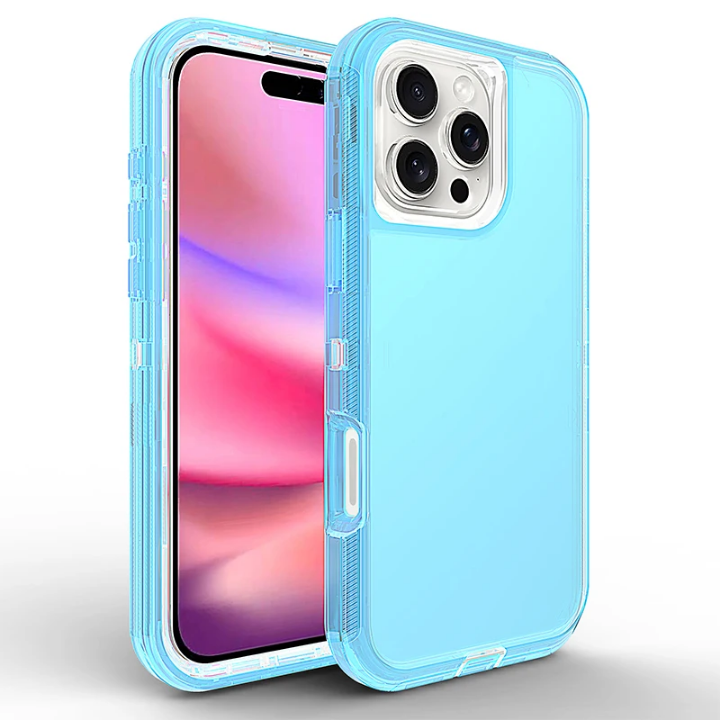 3 in 1 shock defender case 3 layers high quality phone case