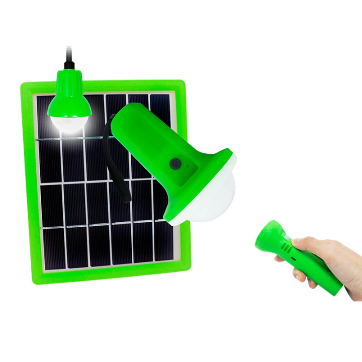 Solar camping kit led solar touch light