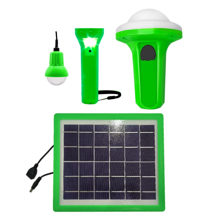 Solar camping kit led solar touch light