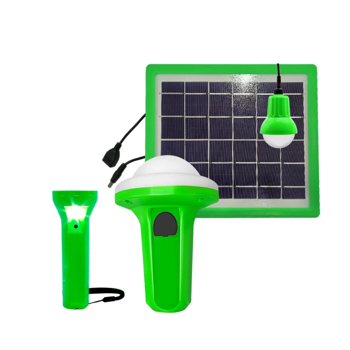 Solar camping kit led solar touch light