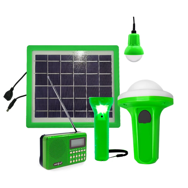 Solar camping kit led solar touch light