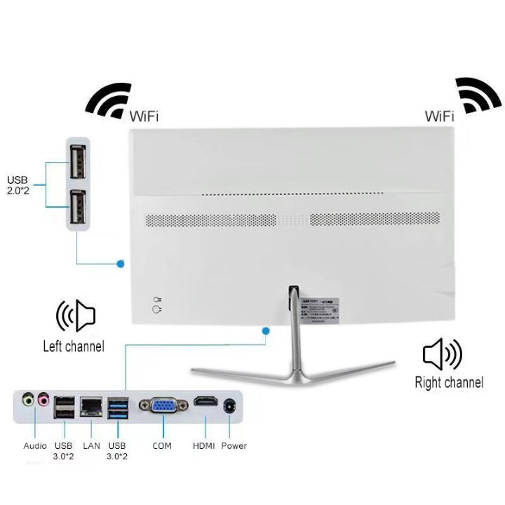 All in one computer monitor full computer new arrival