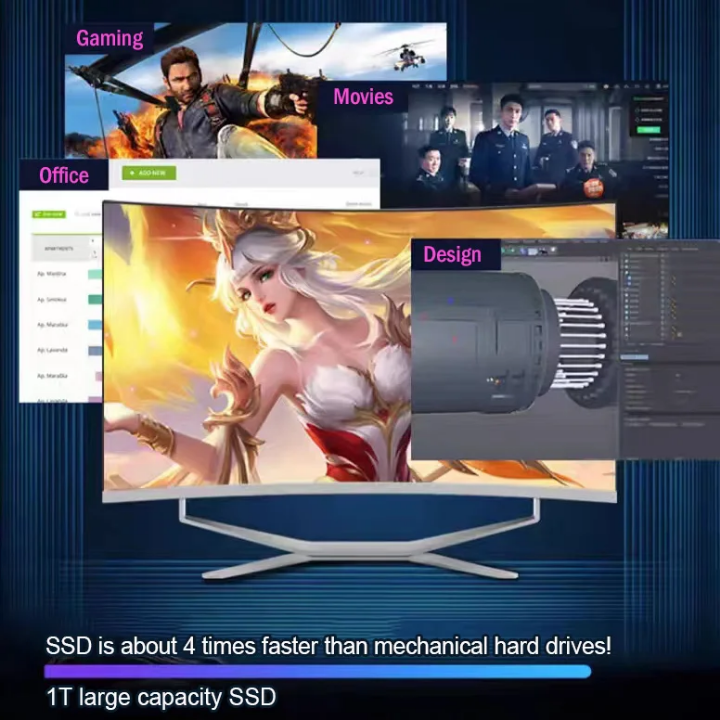 All in one computer monitor full computer good quality