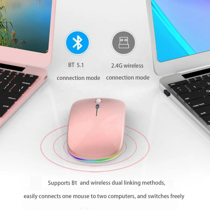 Wireless charging mouse games office device
