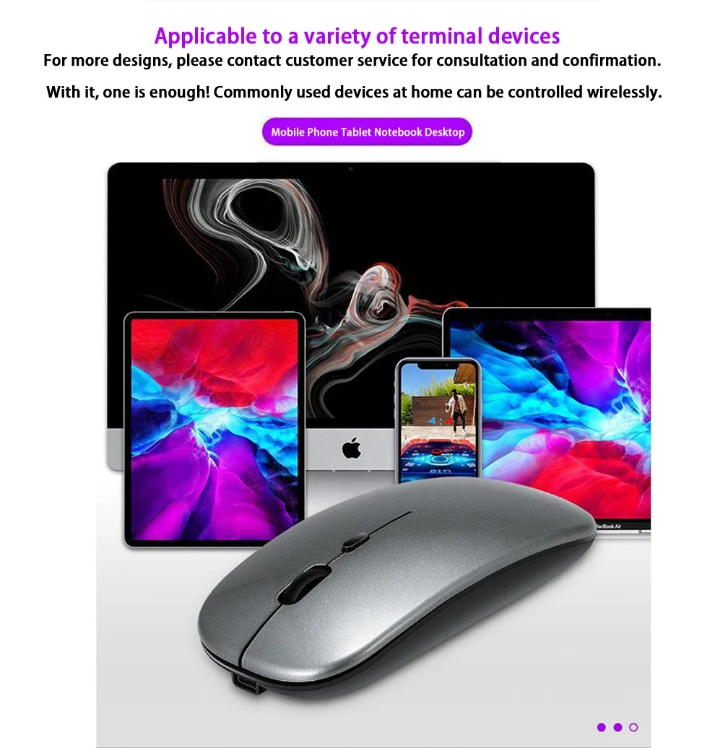 Wireless charging mouse games office device