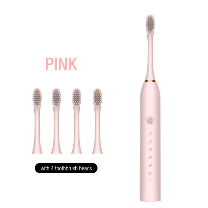 Waterproof whitening teeth rechargeable 6 level speed sonic electric tooth brush high quality toothbrush