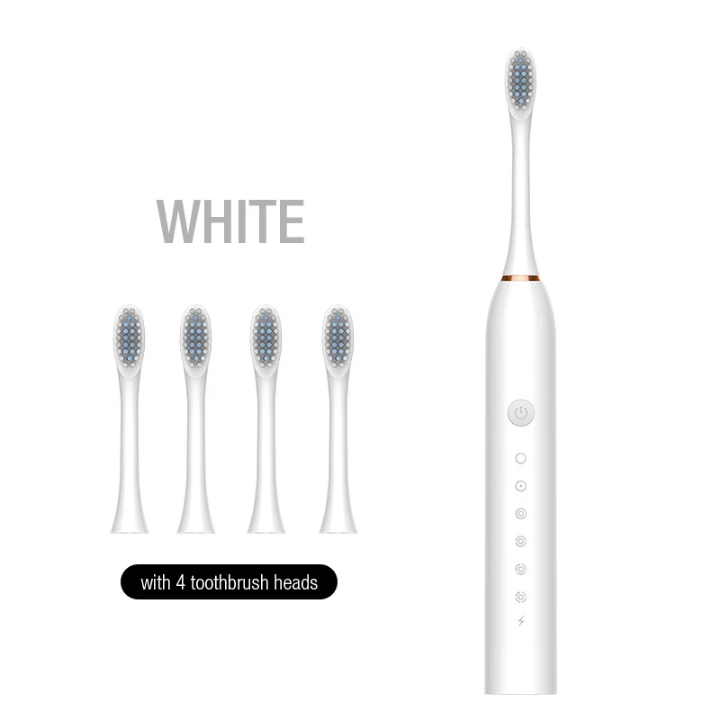 Waterproof whitening teeth rechargeable 6 level speed sonic electric tooth brush high quality toothbrush