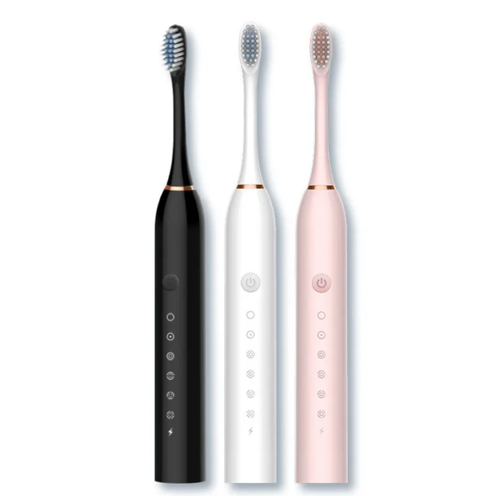 Waterproof whitening teeth rechargeable 6 level speed sonic electric tooth brush high quality toothbrush