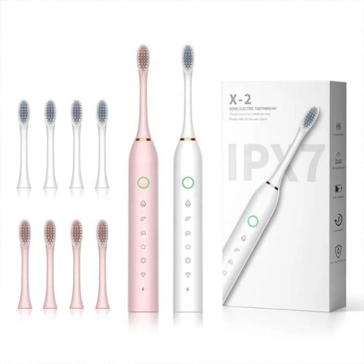 Waterproof whitening teeth rechargeable 6 level speed sonic electric tooth brush high quality toothbrush
